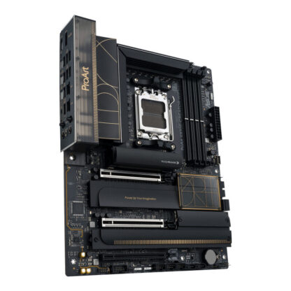Asus PROART X870E-CREATOR WIFI, AMD X870E, AM5, ATX, 4 DDR5, HDMI, 2 USB4, Wi-Fi 7, 10G & 2.5G LAN, PD 30W, 4x M.2