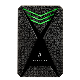 SureFire 2.5 Gaming Bunker HDD USB 3.2 Gen 1 1TB Black