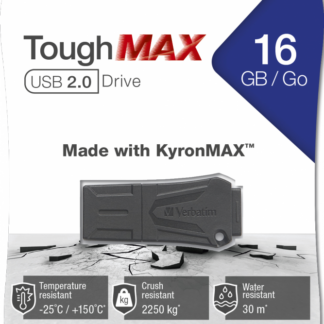 Verbatim Toughmax USB 2.0 Drive 16GB USB A