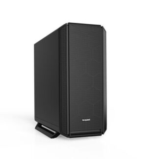 be quiet! Silent Base 802 Case, Black, Mid Tower, 2 x USB 3.2 Gen 1 Type-A / 1 x USB 3.2 Gen 2 Type-C, 10mm Front & Side Sound-Dampening Mats, 3 x Pure Wings 2 140mm Black PWM Fans Included, Interchangeable Top & Front Panels