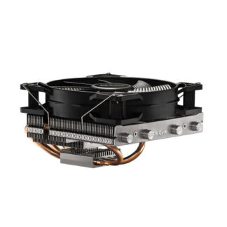 be quiet! Shadow Rock LP Fan CPU Cooler, Universal Socket, Pure Wings 2 120mm PWM Black Cooling Fan, 1500RPM, 4 Heat Pipes, Low-Profile at 75.4mm Height, 130W TDP, Intel LGA 1700 & AMD AM5 Compatible