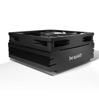 be quiet! Pure Rock LP Low-Profile Fan CPU Cooler, Universal Socket, High Quality 92mm PWM Black Cooling Fan, 2500RPM, 3 Heat Pipes, 100W TDP, Extremely Compact Design for Mmall Form Factor Systems, Intel LGA 1700 & AMD AM5 Compatible
