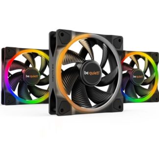 be quiet! Light Wings 120mm ARGB PWM Fan Black 3 Pack