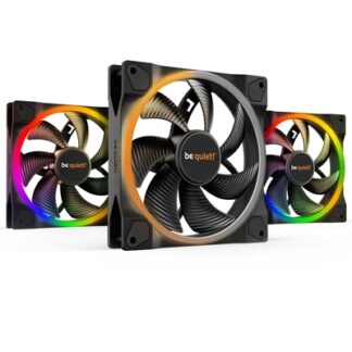 be quiet! Light Wings 140mm ARGB PWM Fan Black 3 Pack