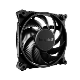 be quiet! Silent Wings 4 PWM Black Fan, 120mm, 1600RPM, 4-Pin PWM Fan Connector, Black Frame, Black Blades, Optimized Fan Blades for High End Performance, 2 Mounting Options