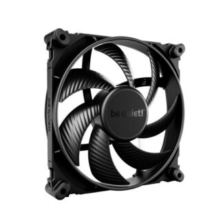 be quiet! Silent Wings 4 PWM Black Fan, 140mm, 1100RPM, 4-Pin PWM Fan Connector, Black Frame, Black Blades, Optimized Fan Blades for High End Performance, 2 Mounting Options