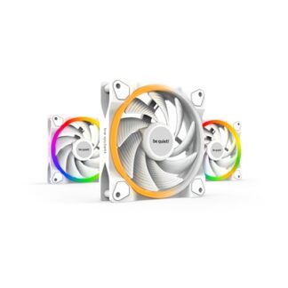 be quiet! Light Wings White | 120mm PWM high-speed Triple-Pack Computer case Fan 12 cm 3 pc(s)