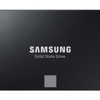 Samsung 870 EVO (MZ-77E1T0B/EU) 1TB 2.5 Inch SSD, Sata 3 Interface, Read 560MB/s, Write 530MB/s, 5 Year Warranty