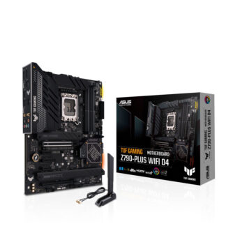 ASRock Z790 Nova WiFi PHANTOM GAMING Intel 1700 Socket Motherboard, ATX, 4x DDR5 Slots, 7x M.2 Sockets, 2x USB-C Port, Fitted I/O Shield, 2.5GbE LAN, Wi-Fi 7, 1x DisplayPort / 1x HDMI Port