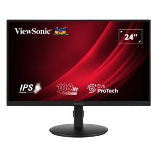 Viewsonic VA VA2408-HDJ computer monitor 61 cm (24") 1920 x 1080 pixels Full HD LED Black