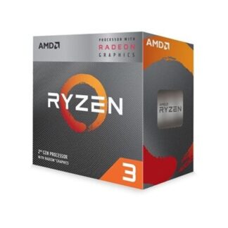 AMD Ryzen 3 3200G 4 Core AM4 Processor 3.8Ghz up to 4.0Ghz Turbo, 4MB Cache, 65W Wraith Stealth Cooler, Radeon Vega 8 Graphics