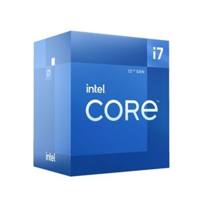 Intel Core i7 12700 12 Core Processor, 20 Threads, 2.1GHz up to 4.9Ghz Turbo Alder Lake Socket LGA 1700 25MB Cache, 65W, Maximum Turbo Power 180W, Intel UHD 730 Graphics
