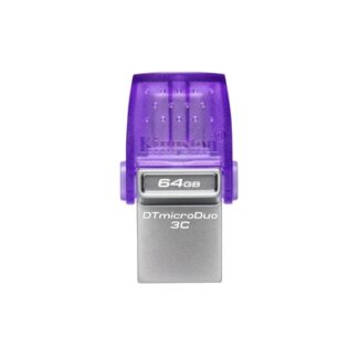 Kingston Technology DataTraveler 64GB microDuo 3C 200MB/s dual USB-A + USB-C