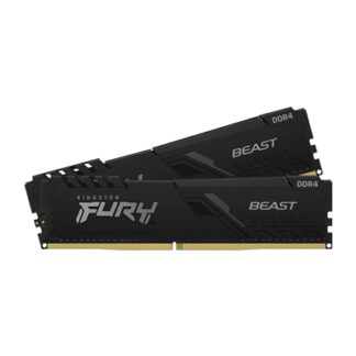 Kingston Technology FURY Beast 32GB 2666MT/s DDR4 CL16 DIMM (Kit of 2) Black