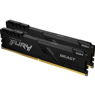 Kingston Technology FURY Beast 16GB 3600MT/s DDR4 CL17 DIMM (Kit of 2) Black