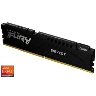 Kingston Technology FURY Beast 16GB 5600MT/s DDR5 CL36 DIMM Black