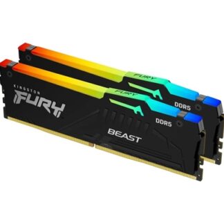 Kingston Technology FURY Beast 64GB 5600MT/s DDR5 CL40 DIMM (Kit of 2) RGB
