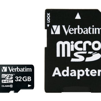 Verbatim MicroSD Class 10 32GB +Adaptor