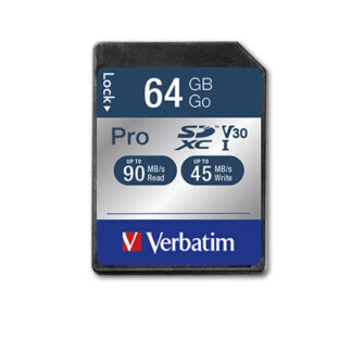 Verbatim Pro 64 GB SDXC UHS Class 10