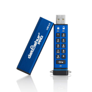iStorage datAshur PRO 256-bit 16GB USB 3.0 secure encrypted flash drive IS-FL-DA3-256-16