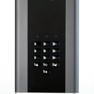 iStorage diskAshur DT2 256-bit 2TB USB 3.2 secure encrypted desktop hard drive IS-DT2-256-2000-C-G