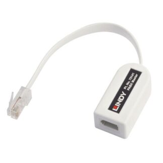Lindy 0.25m RJ-45/BT networking cable White
