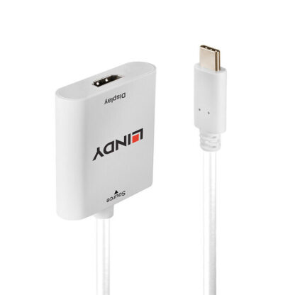 Lindy 43276 USB graphics adapter 3840 x 2160 pixels White