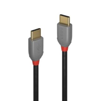 Lindy 2m USB 2.0 Type C to C Cable, Anthra Line