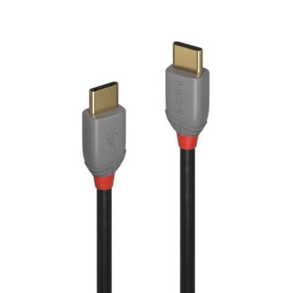Lindy 2m USB 2.0 Type C to C Cable, Anthra Line