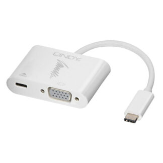 Lindy USB Type C to VGA Converter with Power Delivery
