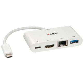 Lindy USB 3.1 Type C Mini Docking Station HDMI/RJ45/PD