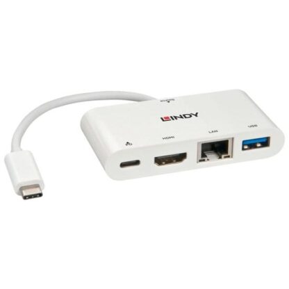 Lindy USB 3.1 Type C Mini Docking Station HDMI/RJ45/PD