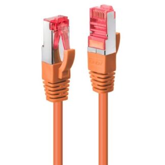 Lindy RJ-45 Cat.6 S/FTP 15m networking cable Orange Cat6 S/FTP (S-STP)