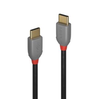 Lindy 3m USB 2.0 Type C to C Cable, Anthra Line