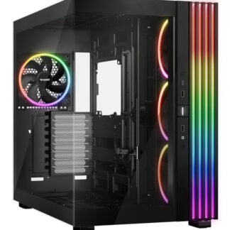be-quiet! Light Base 900 FX, Black, Full Tower E-ATX Case, Massive ARGB LED Strip, Full Windowed Design, 4 Light Wings 140mm PWM fans included