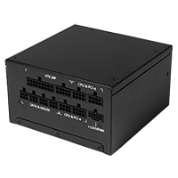 CWT 1000W Modular 80 Plus Gold ATX3.0 PCIe 5.0 Power Supply With 140mm FDB Black Fan
