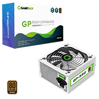 GameMax GP550 White 550W 80 Plus Bronze Wired Power Supply