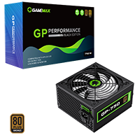 GameMax GP750 750W 80 Plus Bronze Wired Power Supply