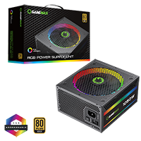GameMax 1050W Pro Modular 80 Plus Gold Power Supply With 14cm ARGB Fan