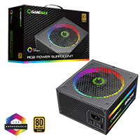 GameMax 850W Pro Modular 80 Plus Gold Power Supply With 14cm ARGB Fan