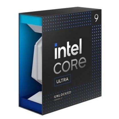 Intel Core Ultra 9 285K 24 Core, 24 Threads, 3.7Ghz up to 5.7Ghz Arrow Lake Processor  LGA 1851, 36MB Cache, 125w, 250w Maximum Turbo Power, Arc Xe2 Graphics 64EU, No Cooler