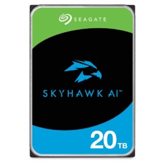 Seagate SkyHawk AI 20 TB internal hard drive 7200 RPM 256 MB 3.5" Serial ATA III
