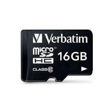 Verbatim 16GB Micro SDHC Class 10/U1 Card