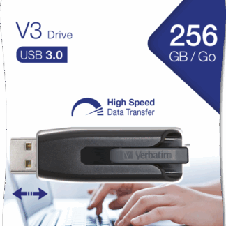 Verbatim V3 - USB 3.0 Drive 256 GB - Black