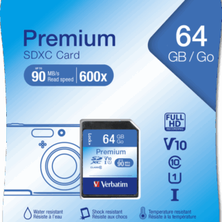 VERBATIM SECURE DIGITAL CARD XC / UHS1 (SDXC) 64GB CLASS 10