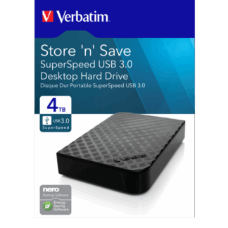 Verbatim Store 'n' Save 4TB USB 3.0