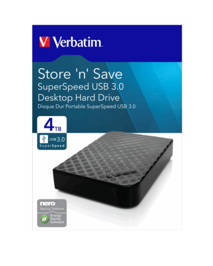 Verbatim Store 'n' Save 4TB USB 3.0
