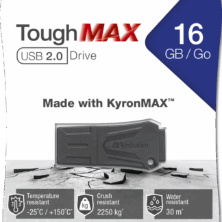 Verbatim ToughMAX - USB Drive 16 GB - Black