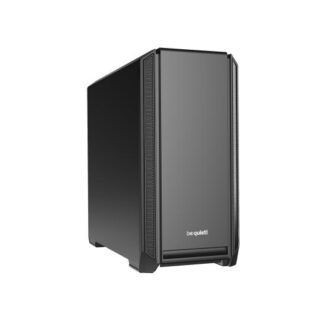 Be Quiet! Silent Base 601 Gaming Case, E-ATX, 2 x Pure Wings 2 Fans, PSU Shroud, Black