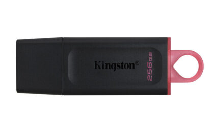 Kingston 256GB DataTraveler Exodia USB 3.2 Gen1 Memory Pen, Cap, Key Ring
